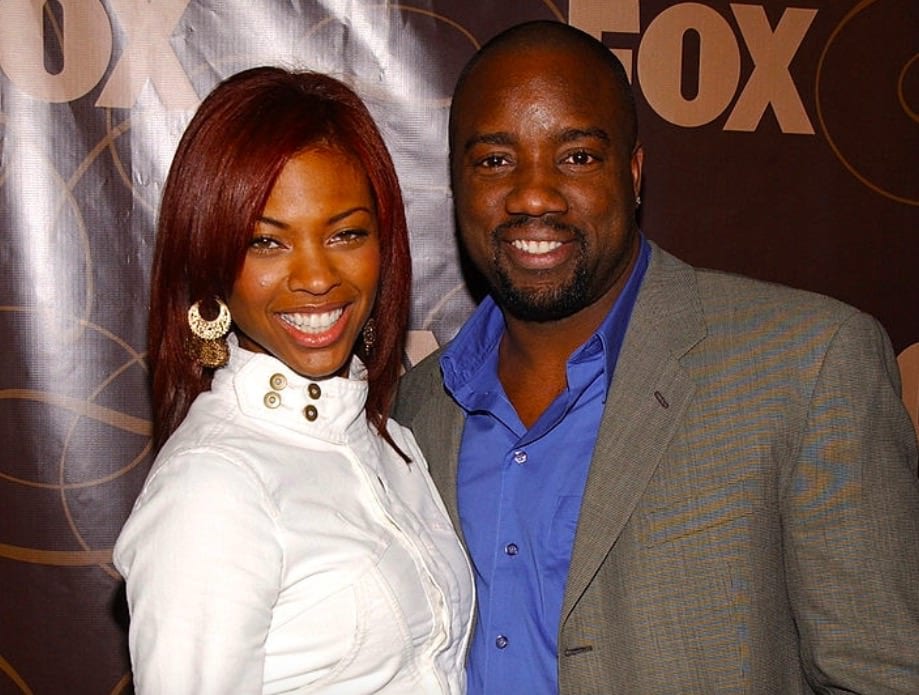 Malik Yoba with sexy, Wife Cat Wilson 