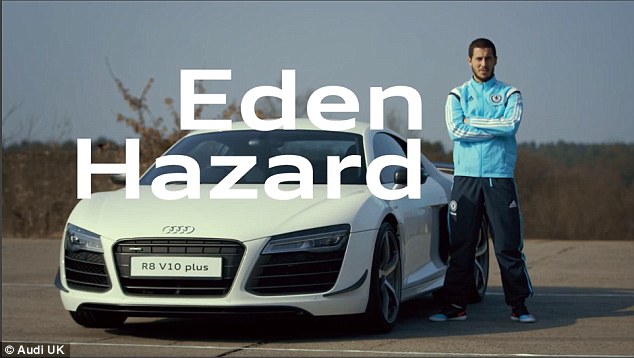 Foto del auto de Eden Hazard - R8 V10 plus Audi