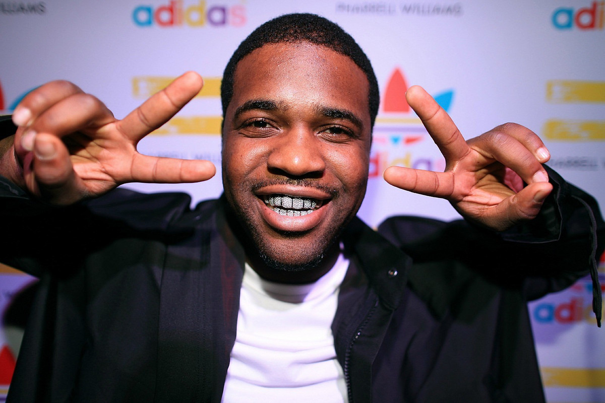 ASAP Ferg  - 2024 Black hair & afro hair style.
