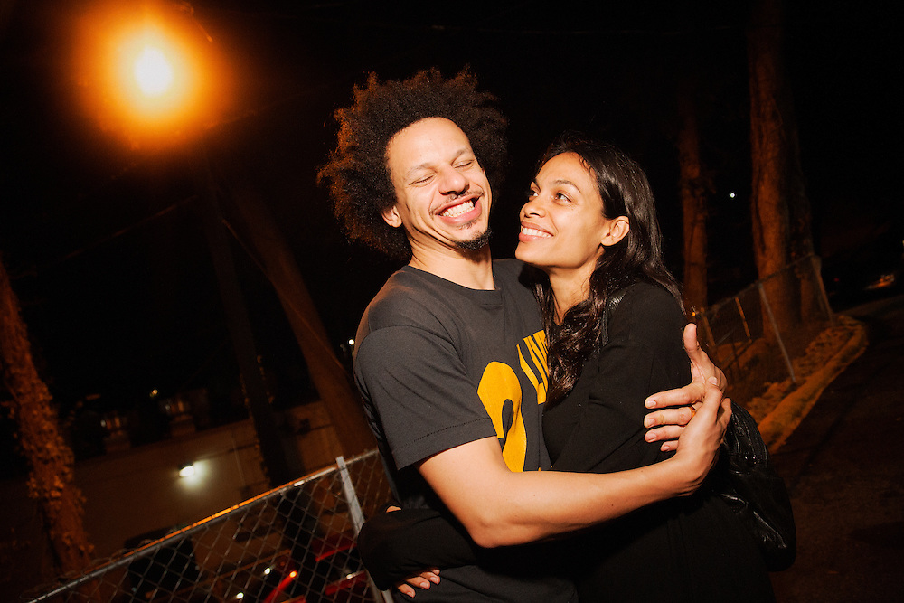 Eric Andre with beautiful, Girlfriend  