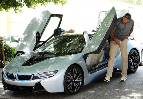 Photo of Michael Strahan BMW i8 - car
