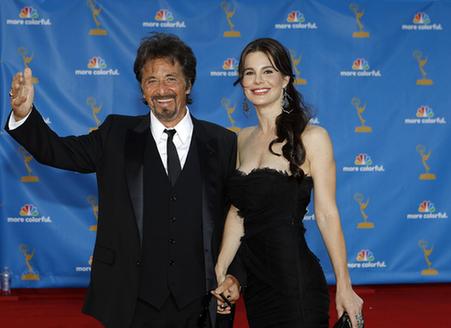    Al Pacino con focoso, Ragazza Lucila Solá 