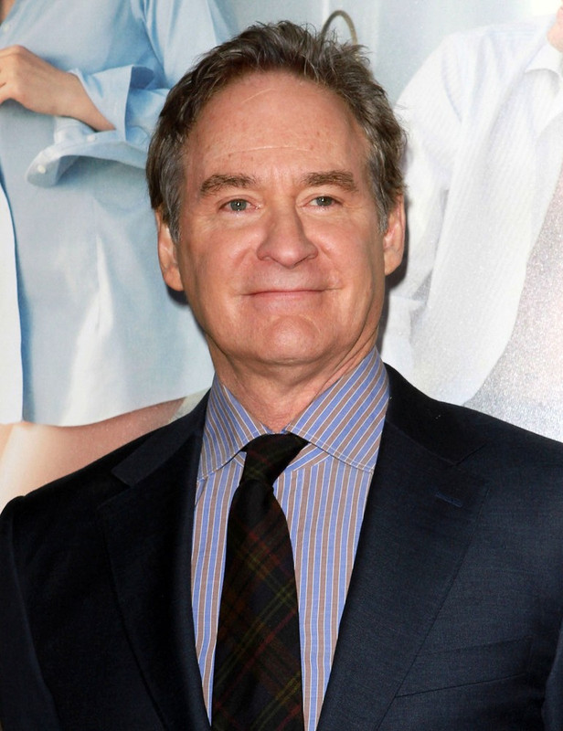 Kevin Kline  - 2024 Dark brown hair & chic hair style.
