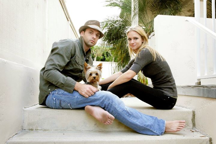A.J. Cook with friendly, Husband Nathan Anderson 