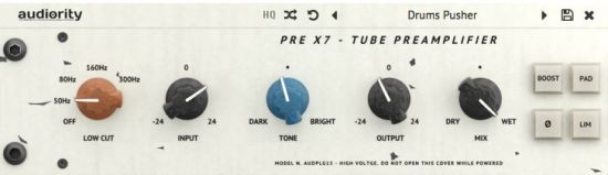 Audiority Pre-X7 1.1