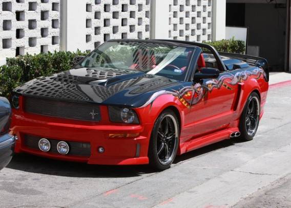 Foto del auto de Sylvester Stallone - Mustang GT