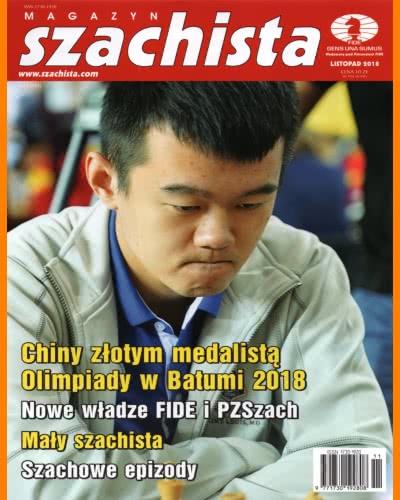Chess Periodicals :: Magazyn SZACHISTA (Polish Chess Monthly Magazine) Ms-2018-11