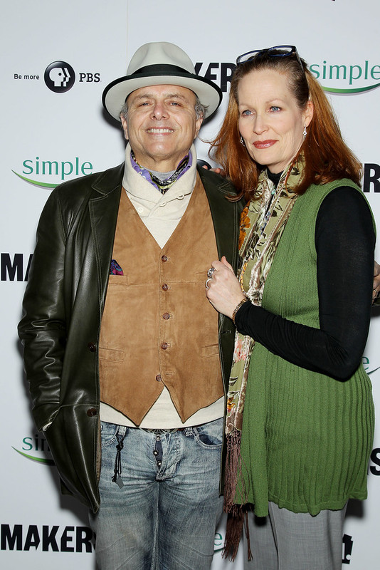 Joe Pantoliano avec jolie, femme Nancy Sheppard  