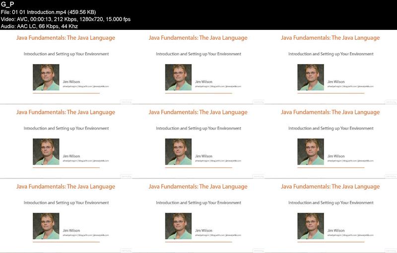Pluralsight Java Fundamentals The Java Language