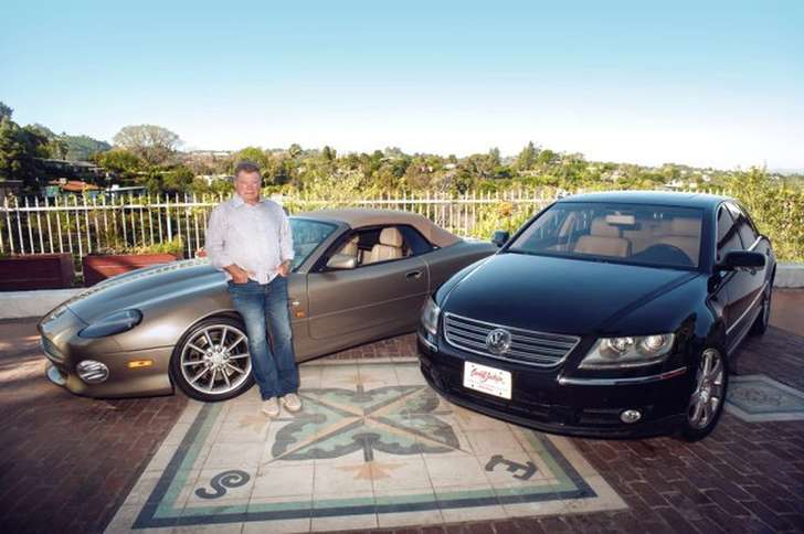 Foto do carro de William Shatner Wolksvagen 