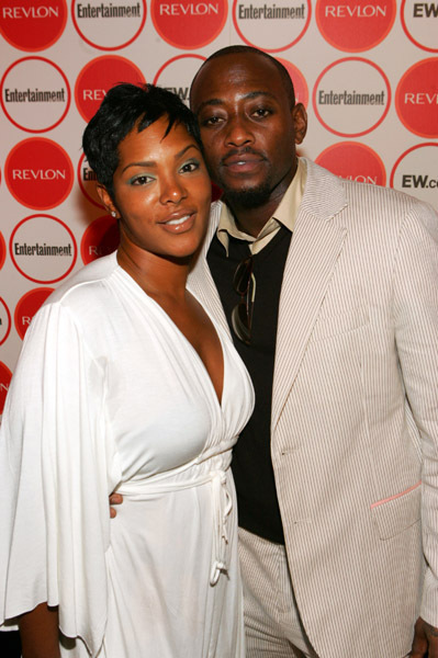 Omar Epps with cool, beautiful, Wife Keisha Epps 