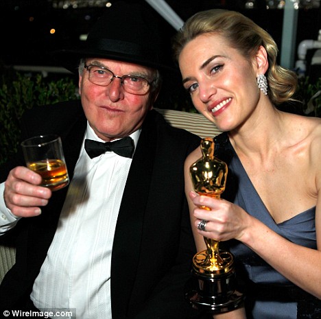 Photo of Kate Winslet  & her Father  Roger John Winslet