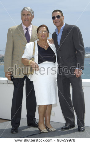 Photo de Jean-Claude Van Damme  & son  père  Eugene Van Varenberg