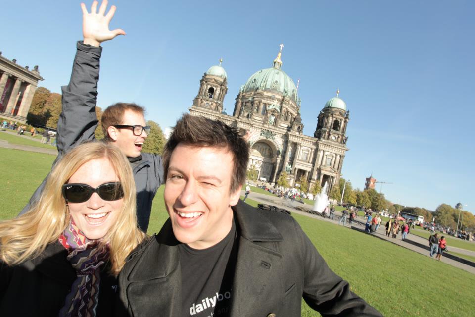 Photo de Philip DeFranco  & son ami 