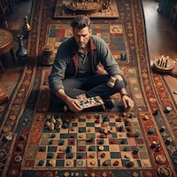 Wuhuarou, Zhu Jidan chess