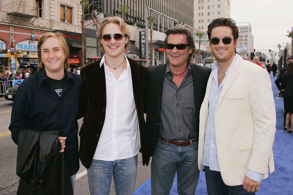 Foto de Kurt Russell  & su  Hijo  Wyatt Russell