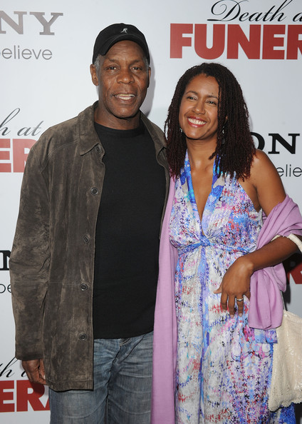 Photo of Danny Glover  & his  Daughter  Asake Bomani