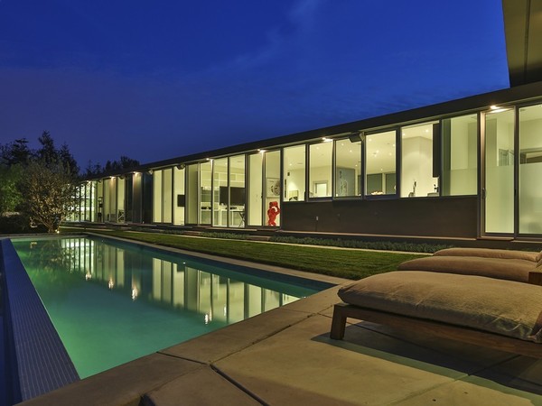 Photo: la maison de Ryan Gosling en Los Angeles.
