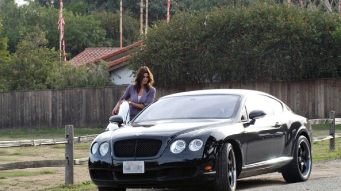 Foto do carro de Cindy Crawford Bentley Continental GT