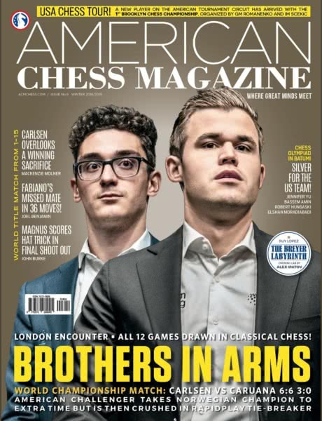 American Chess Magazine no. 9: Brothers in Arms Acm-2019-09