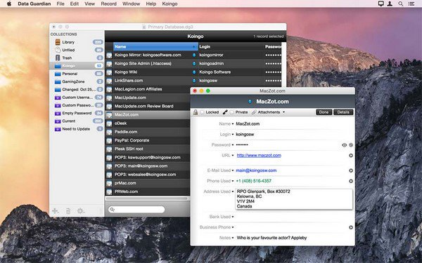 Data Guardian 4.0.8 macOS
