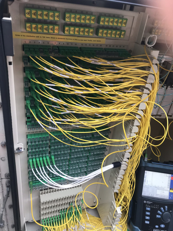 Corning passive fiber hub