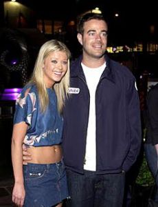    Carson Daly con sexy, Ragazza Siri Pinter 