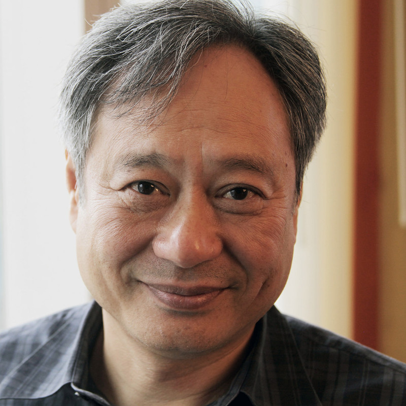 Ang Lee  - 2024 Grey hair & alternative hair style.
