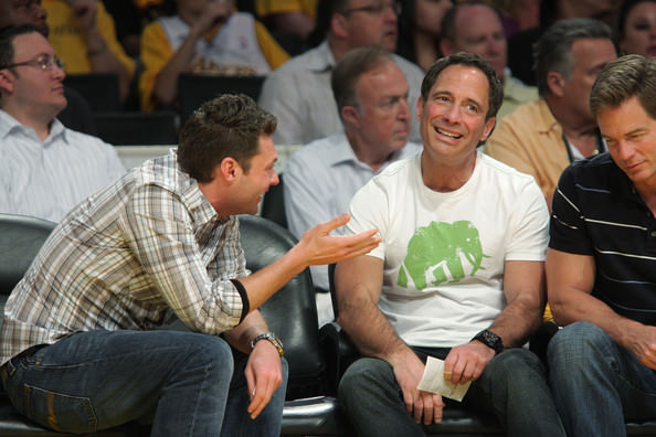 Harvey Levin with Boyfriend Andy Mauer 