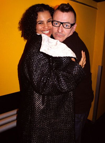 Neneh Cherry mit cooler, Ehemann Cameron McVey  