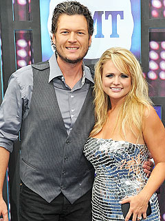 Blake Shelton with Wife Miranda Lambert 