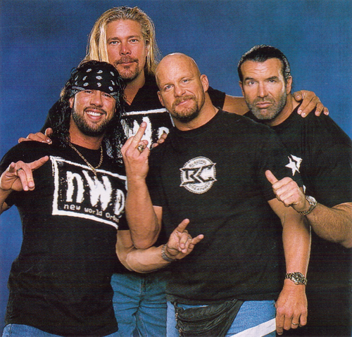 Foto de Kevin Nash  & su amigo 