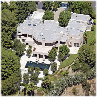 Casa de Ashley Simpson em Los Angeles, California, USA