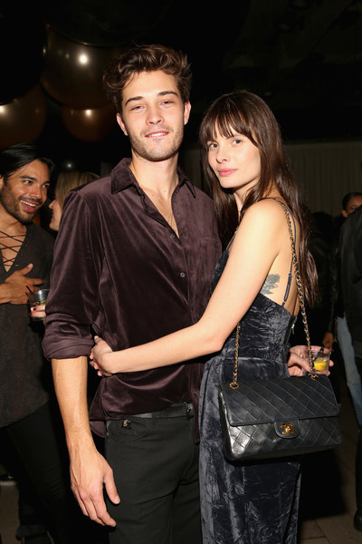 Francisco Lachowski mit schöner, Ehefrau Jessiann Gravel Beland 