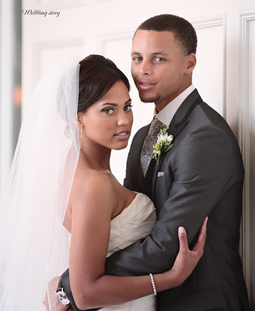 Stephen Curry with beautiful, Wife Ayesha Alexander 