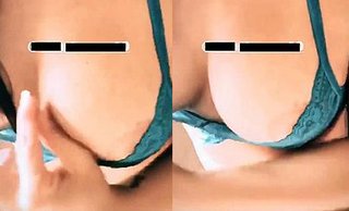 Sexy babe hot display in panty bra