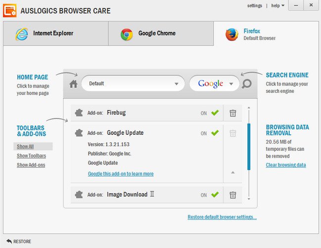 Auslogics Browser Care 5.0.23.0 Multilingual