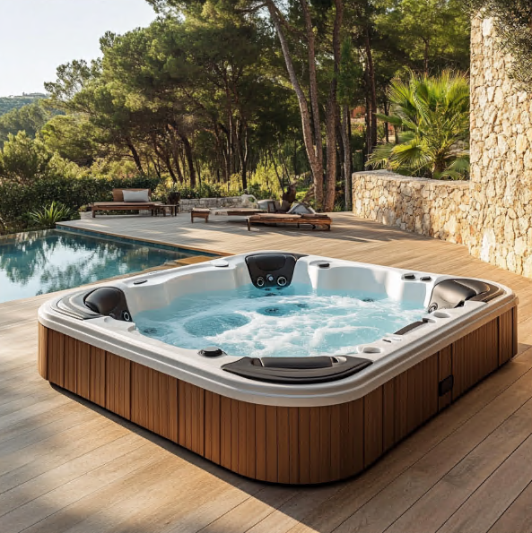 Swim spa con nado contracorriente