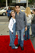 Photo of Wilmer Valderrama  & his  Sister  Stephanie Valderrama