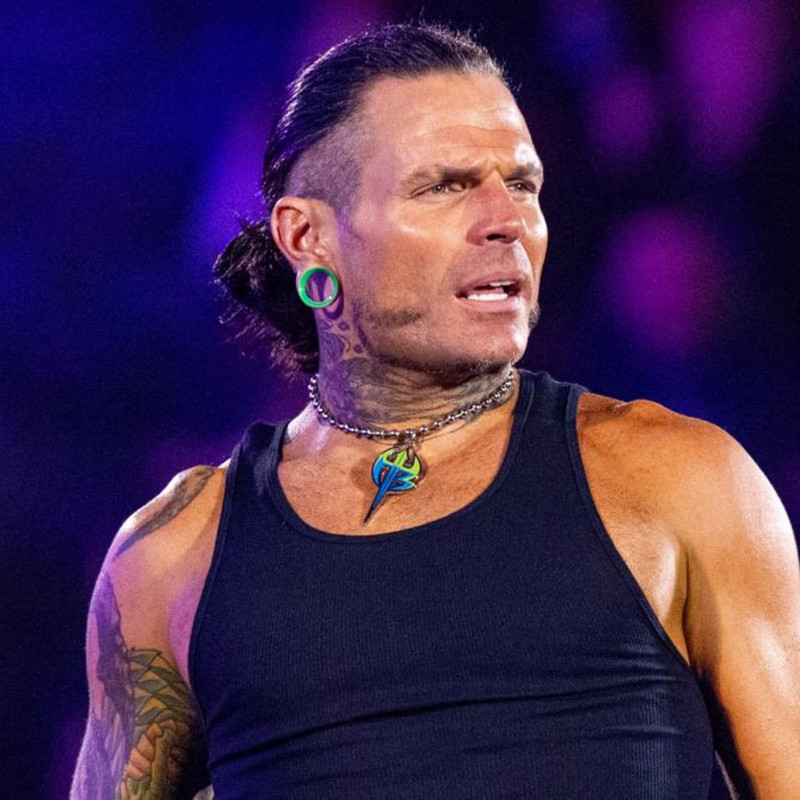 Den 46-år gammal 188 cm lång Jeff Hardy i 2024