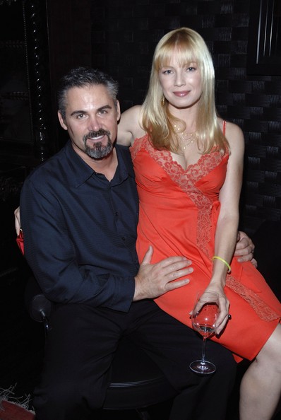 Traci Lords with cool, Husband Jeffery Lee 