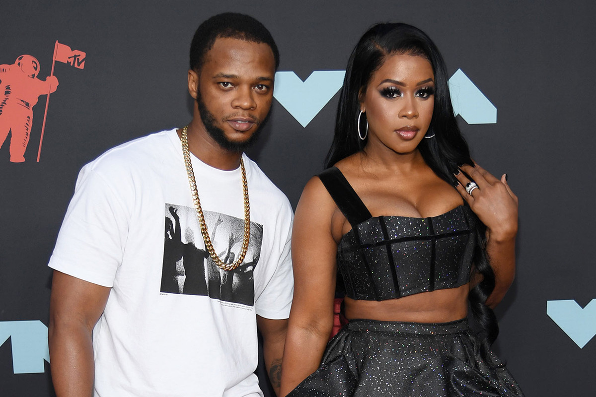 Remy Ma mit cooler, Ehemann Papoose 