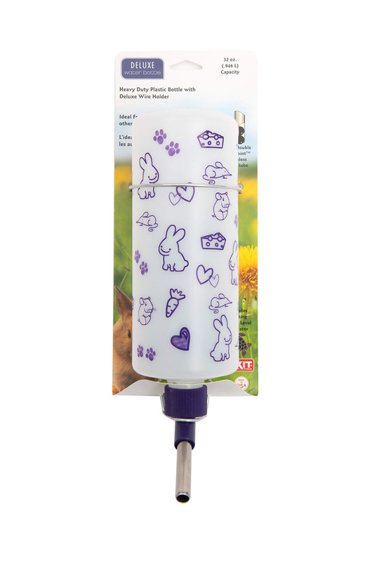 Lixit 32oz Weather Resistant Water Bottle with Heavy Duty Mount