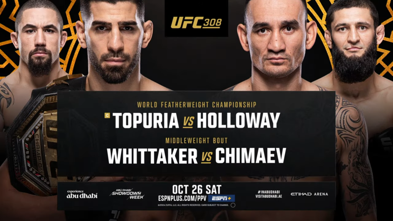 Промо преди UFC 308: Топурия - Холоуей