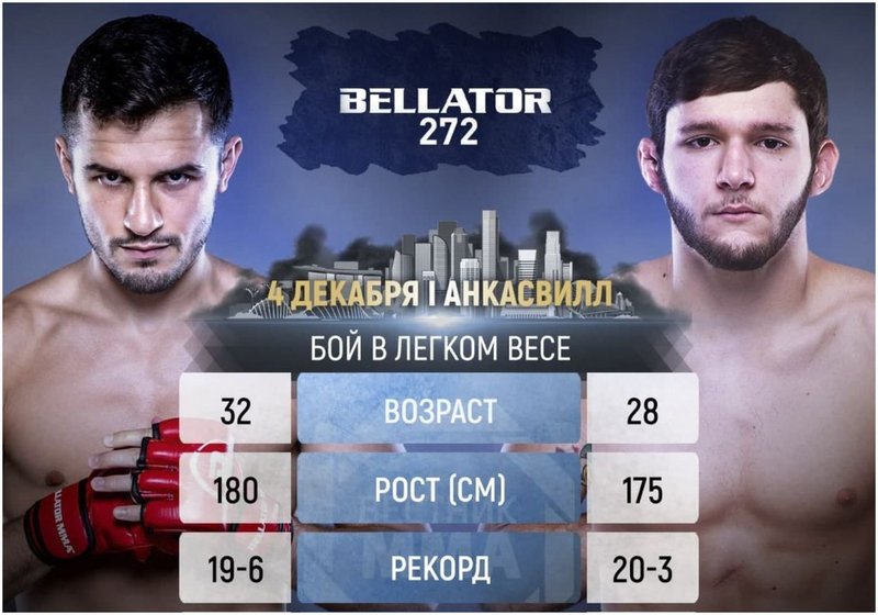 Майлс Джури срещу Александър Шабли на Bellator 272