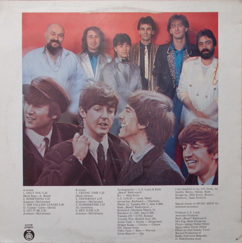 Louis - 1987 - My way - zadnja