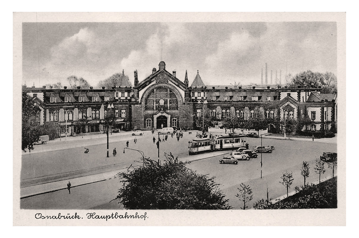 Osnabrück, Basse Saxe (D) Hauptbanhof