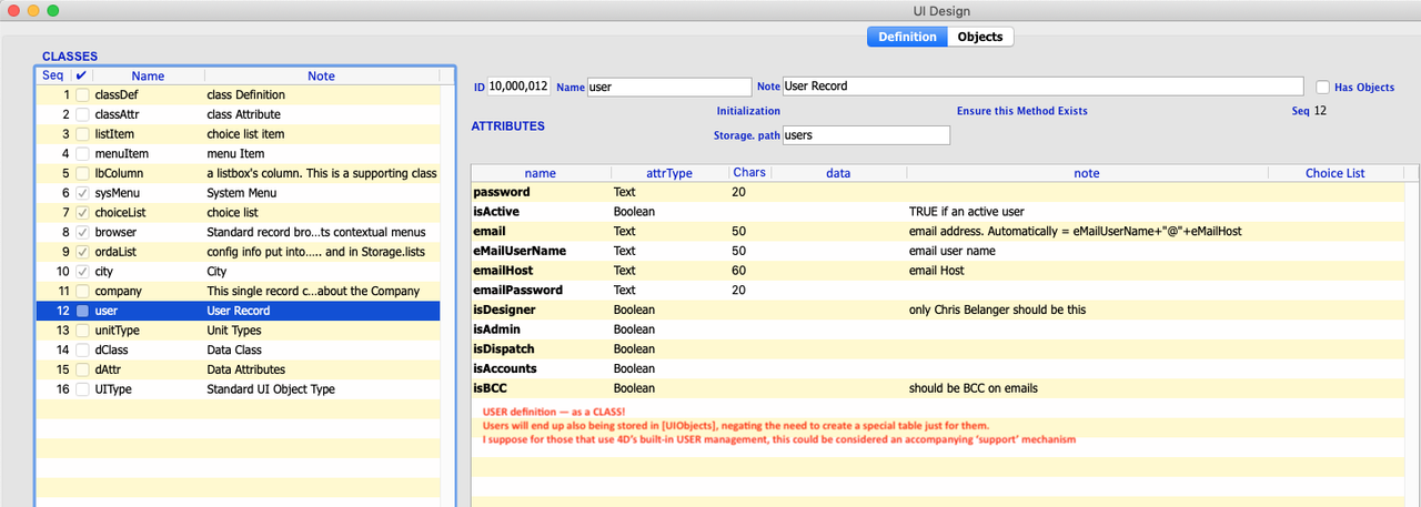 17 UI Design - 'User' definition (to avoid making extra table fo