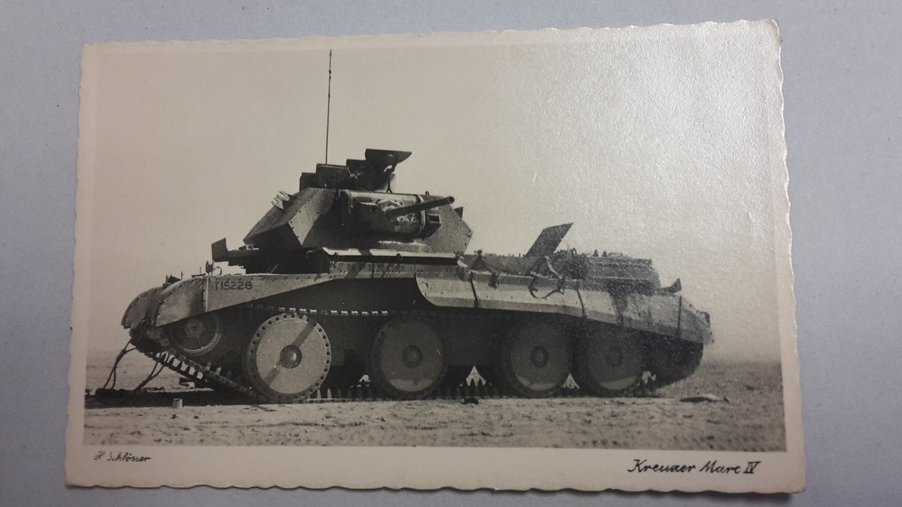 Foto-AK Afrikakorps 2. Weltkrieg H. Schlösser  K