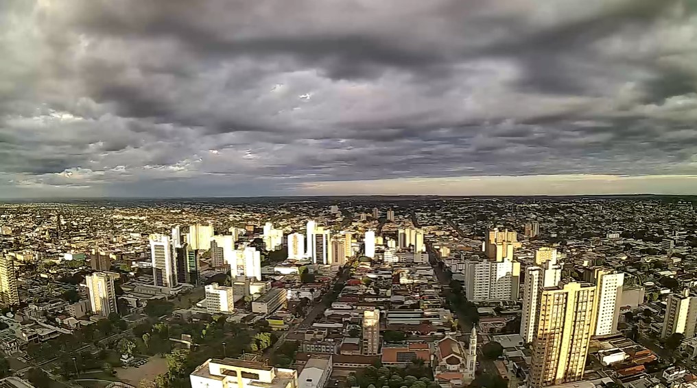 Campo Grande nesta manhã de terça-feira